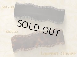 画像4: Laurent Olivier バレッタ / 焦茶