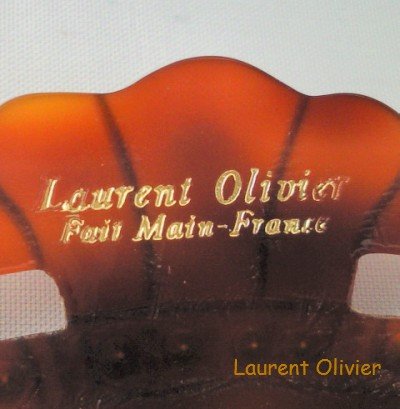 画像3: Laurent Olivier バレッタ / 茶