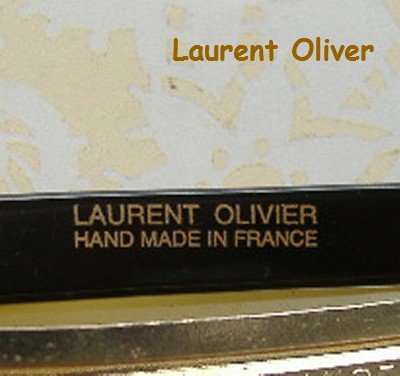 画像1: Laurent Olivier バレッタ / 緑