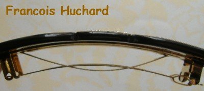 画像2: 【再入荷】Francois Huchard バレッタ / 黒