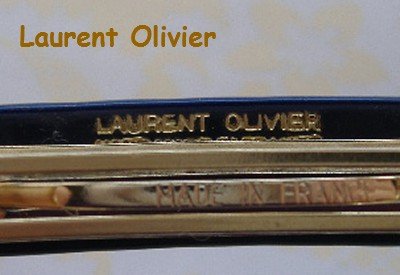 画像3: Laurent Olivier バレッタ / 青