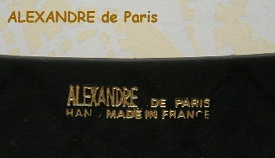 画像3: ALEXANDRE de Paris バレッタ / 黒